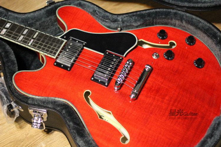辽宁代理星光吉他 伊斯特曼 爵士电吉他 eastman t486r