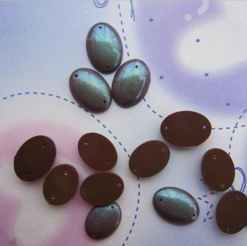 站双冠！椭圆13X18炫晶30#手缝钻服装缝衣钻