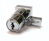 移柜玻璃锁 按压式 玻璃展示柜锁 217襟锁 H锁 橱窗玻璃锁