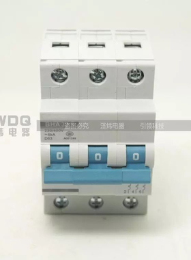 原装正品小型断路器 3P空气开关 BHA33 50A 63A