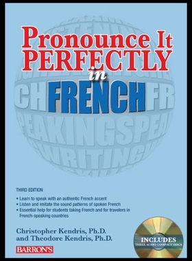 【预售】Pronounce It Perfectly in French: With Audio CDs