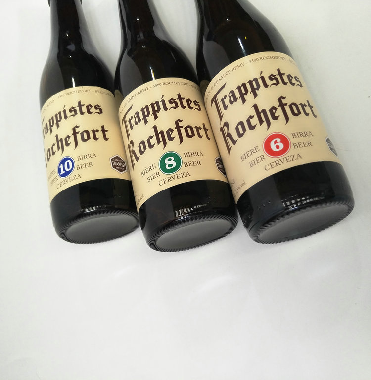 6Æ¿×éºÏ ±ÈÀûʱ½ø¿ÚÂÞ˹¸£6ºÅ/8ºÅ/10ºÅÆ¡¾Æ330ml Rochefort¾«Äð