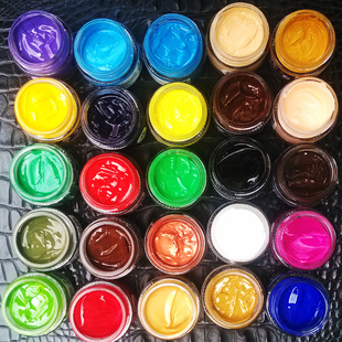 皮革皮衣皮鞋 皮包包磨损刮痕修复修补翻新上色剂真皮具颜料补色膏