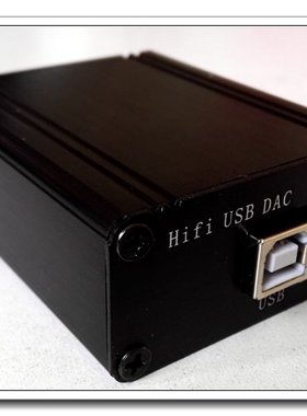 L1387DAC 4X 四并TDA1387 发烧USB解码器(套件+成品),超越TDA1543