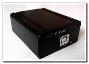 L1387DAC 4X 四并TDA1387 发烧USB解码器(套件+成品),超越TDA1543
