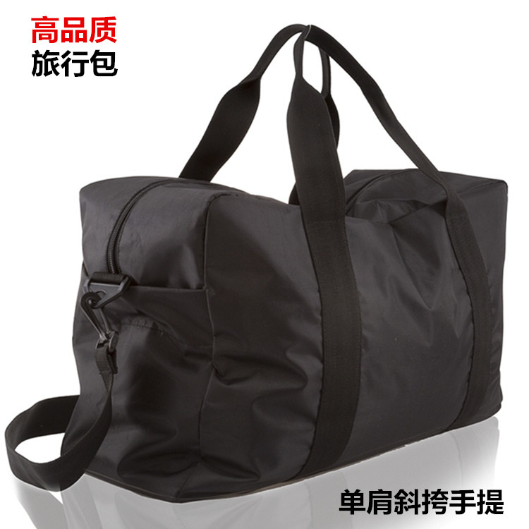 欧美尼龙包防水大包轻便短途旅行包男女单肩手提斜挎旅行袋行李包