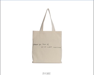 布本同色自制 北欧新款夏季帆布包环保袋韩范潮流休闲手提包