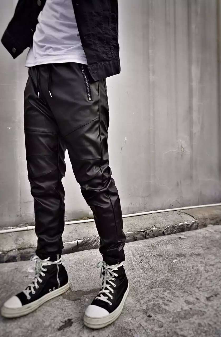 Pantalon cuir homme 3I   - Ref 1491666 Image 1