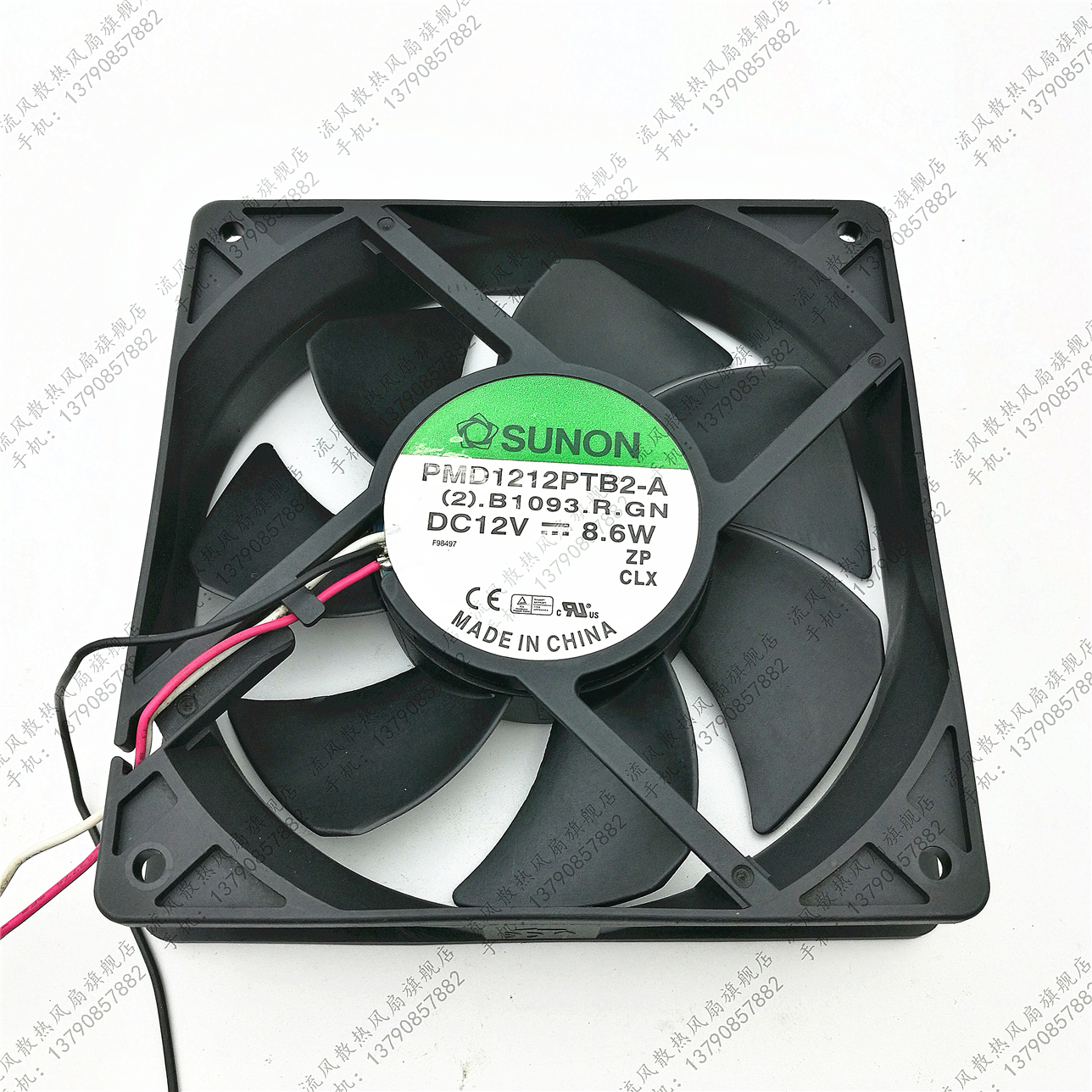 原装建准 PMD1212PTB2-A 12V 8.6W 12025 12CM 3线双滚珠风扇