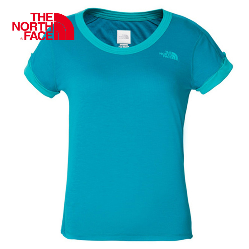 T-shirt sport pour femme THE NORTH FACE à manche courte en polyester - Ref 2027450 Image 1
