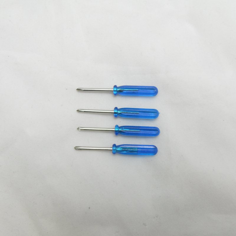 小螺丝刀超短迷你小螺丝刀2.0mm十字螺丝刀玩具小起子2厘十字1.5