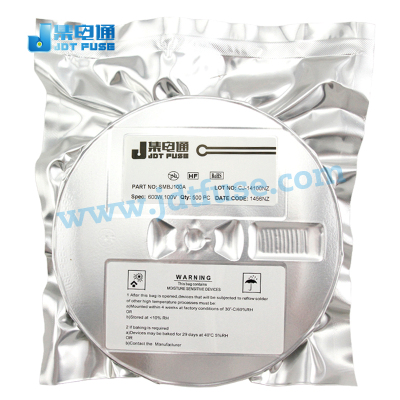 SMBJ100A TVS瞬态抑制二极管贴片单向二极管台湾集电通JDT二极管