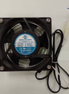 SINWAN S109AP-11-1 100/120V 17/15w 12038 12CM 机械机柜风扇