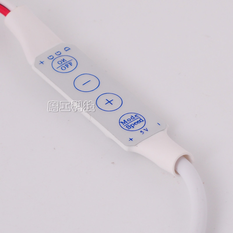 迷你4键 4Key led controller WS2811 WS2812B 5V 12V 灯条控制器