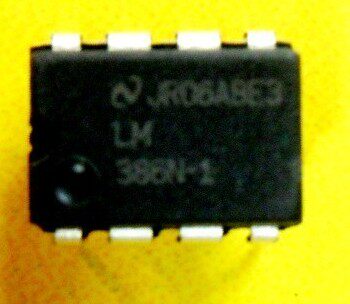 直插 LM386N-1 进口拆机音频功率放大器IC芯片 DIP-8 可直拍