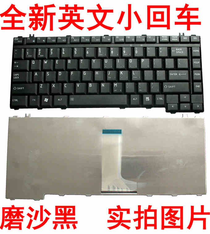 适用 Toshiba 东芝 K20 K21 K22 K30 K31 K32 S200 键盘英文黑色