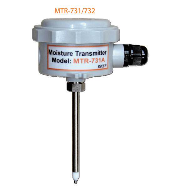 RIXEN立绅MTR-732水分信号传送器4-20ma台湾制造IP65防水