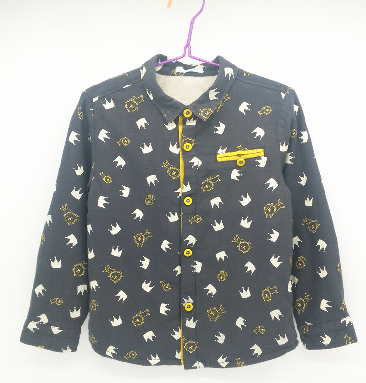 Chemise garcon à manche longue - Ref 2076371 Image 1