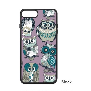 适用于iPhone花朵条纹猫头鹰Xr手机壳max保护套678plus硅胶11
