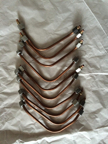 直径5mm粗的铜管，做的成品。