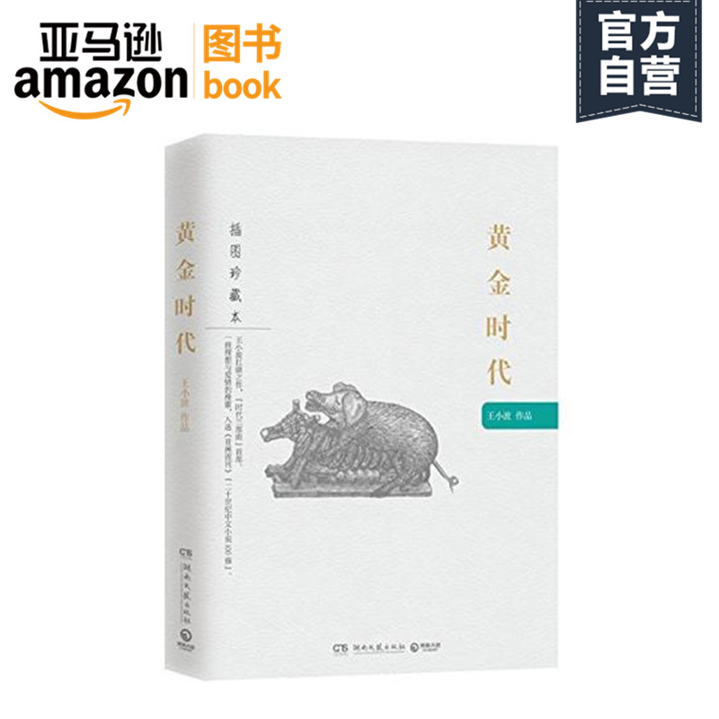 【亞馬遜圖書】黃金時代 王小波的書 插圖珍藏本 時代三部曲 白銀時代青銅時代 收錄王小波經典中篇小說5篇全集 現當代文集作品集