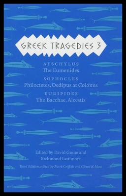 【预售】Greek Tragedies 3: Aeschylus: The Eumenides; Soph
