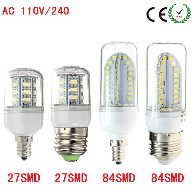 Led燈泡E12小螺口/E26美國專用接口110V/220V 超亮節能玉米燈