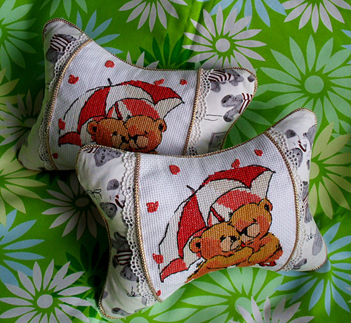 印花套件纯棉成品十字绣