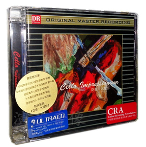 正版发烧碟唱片| 泛音大提琴 录音室版 DSD 1CD大提琴演奏:张博