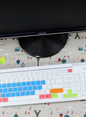 雷柏8200P X336 N7000 X8100 8300P无线台式键盘保护笔记本贴膜套