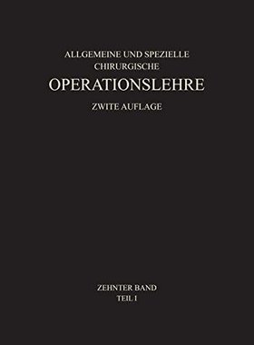 【预订】Allgemeiner Teil Und Die Operationen...