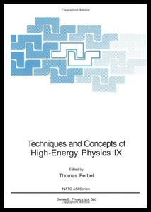 【预售】Techniques and Concepts of High-Energy