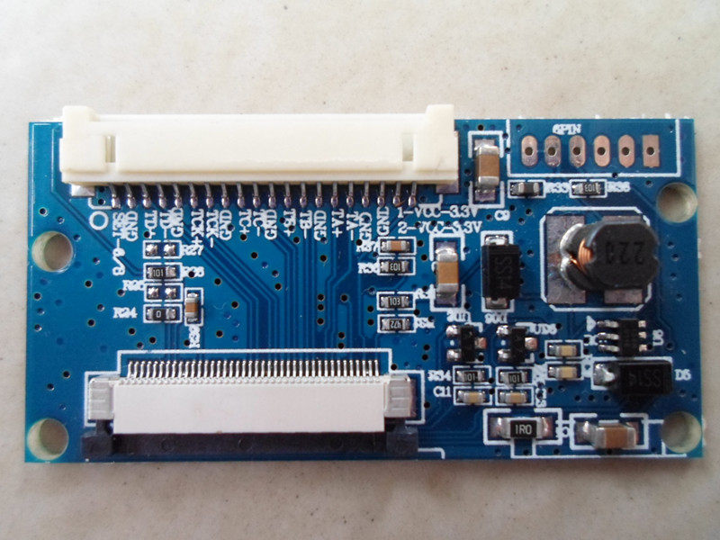 LVDS 20PIN转LVDS 40PIN板 转接板 转换板 单八转40PIN 配LVDS线