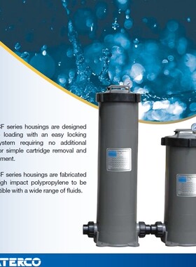 Waterco 运水高 Trimline系列 C25 C50 CC75 C100筒形纸芯过滤器