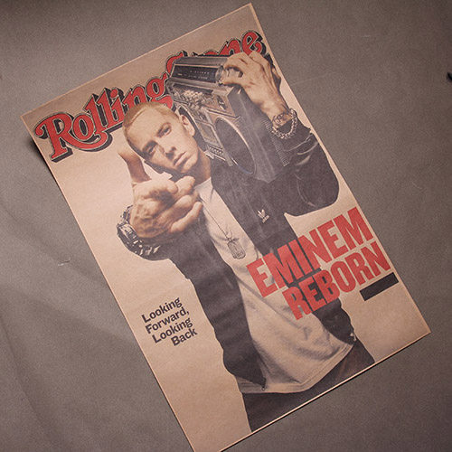 eminem海报痞子阿姆挂图复古装饰画牛皮纸印制宿舍酒吧咖啡店定制