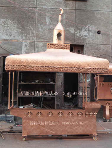 2米5定做烤肉炉 烤肉槽 烤肉架子 烤肉火炉 烤肉槽 新疆烤肉用具