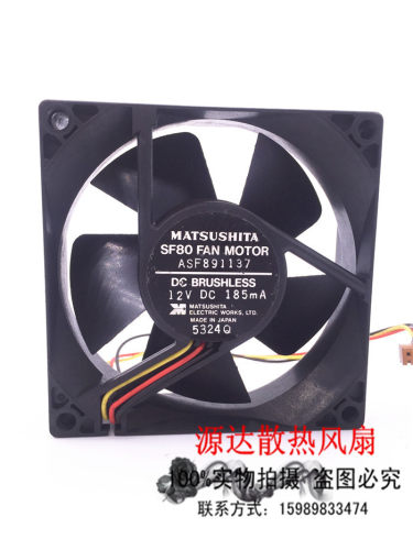 原装MATSUSHITA ASF891137 SF80 8025 12V 185MA 风扇