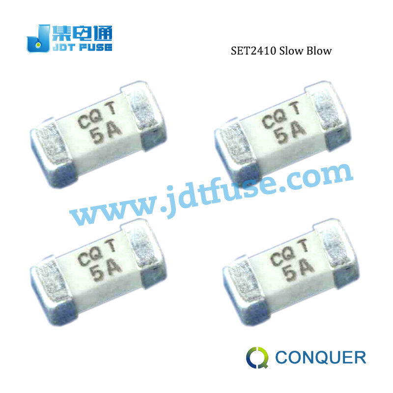 CONQUER/功得2410体积 一次性贴片保险丝SET 006慢断6A/125V