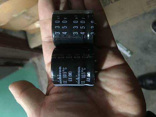 450V330UF电解电容nichicon全新