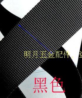 黑色加密背包带帆布尼龙