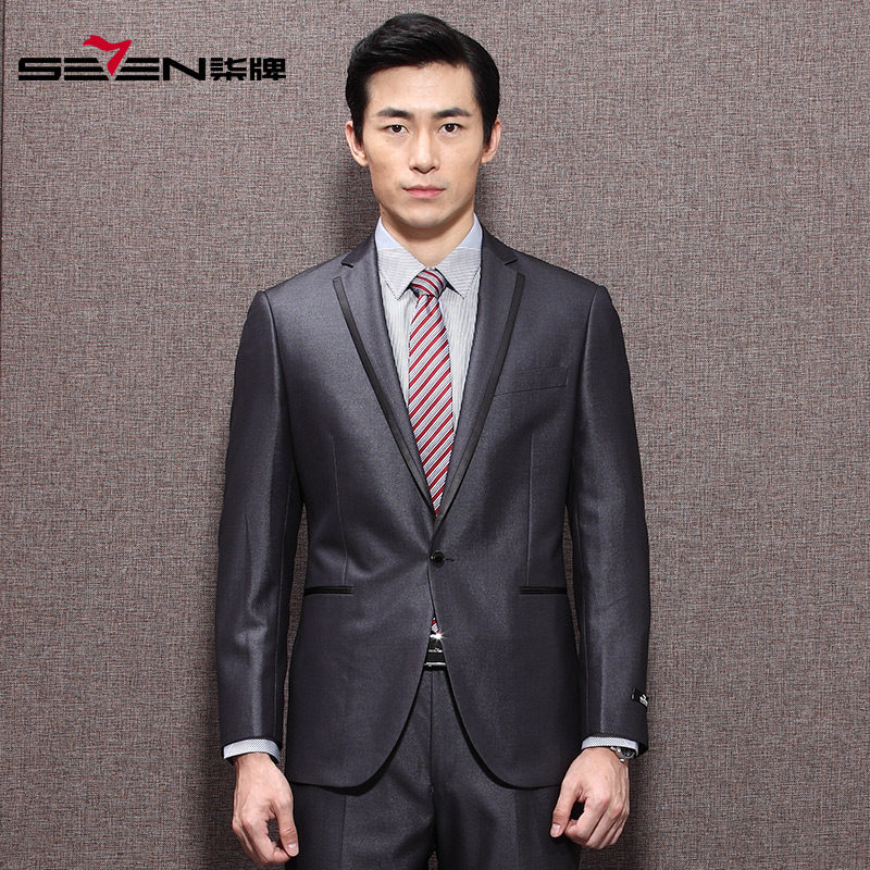 Costume homme SEVEN7 en polyester pour automne - Ref 1561899 Image 1