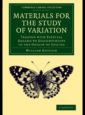 【预售】Materials for the Study of Variation: Treated wit