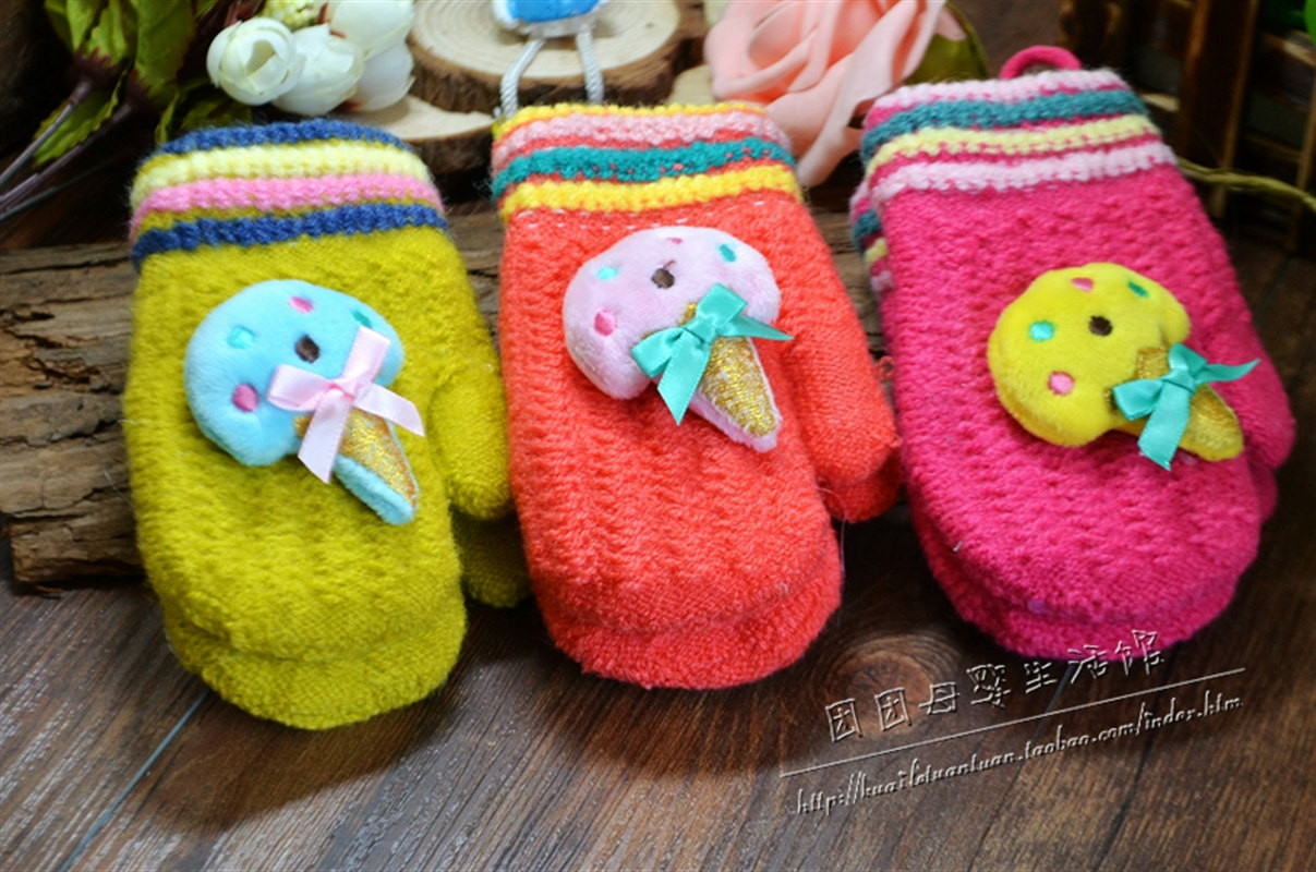 Gants pour enfants en de laine - Ref 2146274 Image 1