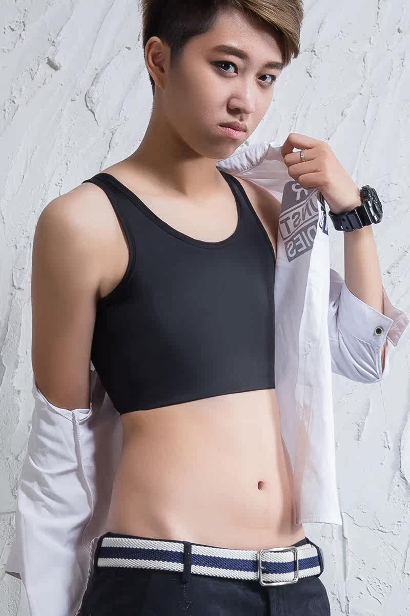 Body TOP OFFICE soie glace bandage couverture court paragraphe, mouvement en soie Ice - Ref 649736 Image 6