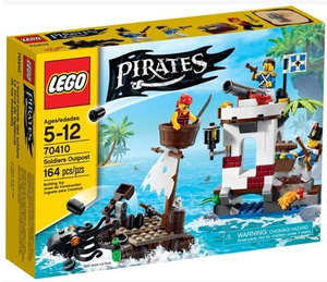 儿童益智乐高LEGO 70410海盗系列/士兵海上哨站2015款