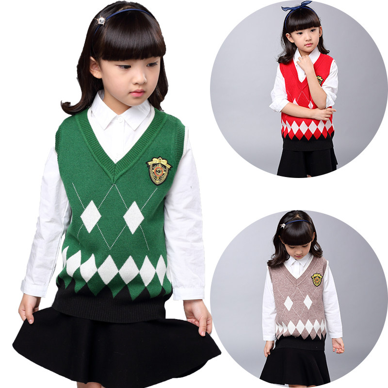 Gilet fille en cachemire - Ref 2071672 Image 1