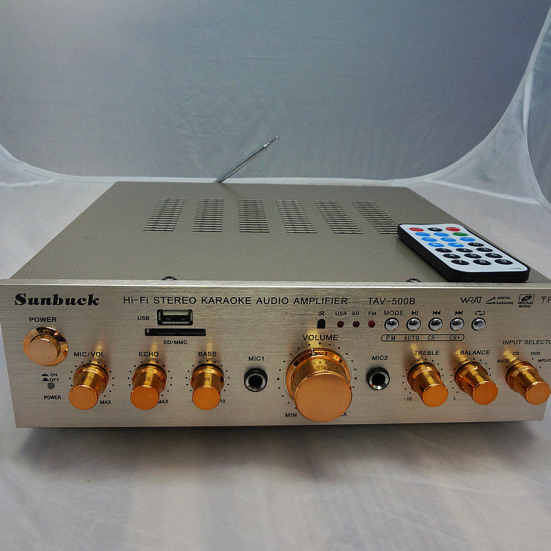 220V插卡环牛4管专业家用音响功放带断电记忆功放机带收音卡拉OK在类目 影音电器, Hifi音箱/功放/器材, 功放中 - 来自Buy2taobao.com提供专业的淘宝代购服务