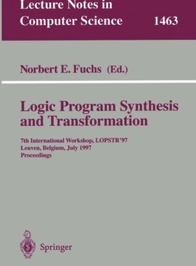 【预订】Logic Program Synthesis and Transfor...