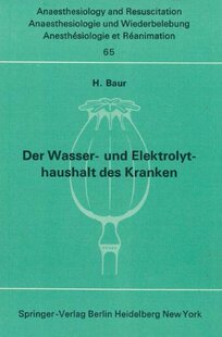 预订 Elektrolythaushalt Der Und D... Wasser