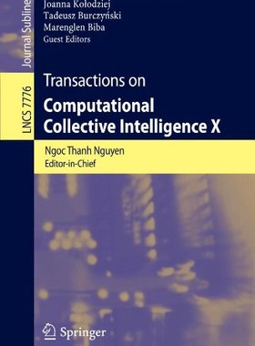 【预订】Transactions on Computational Collec...
